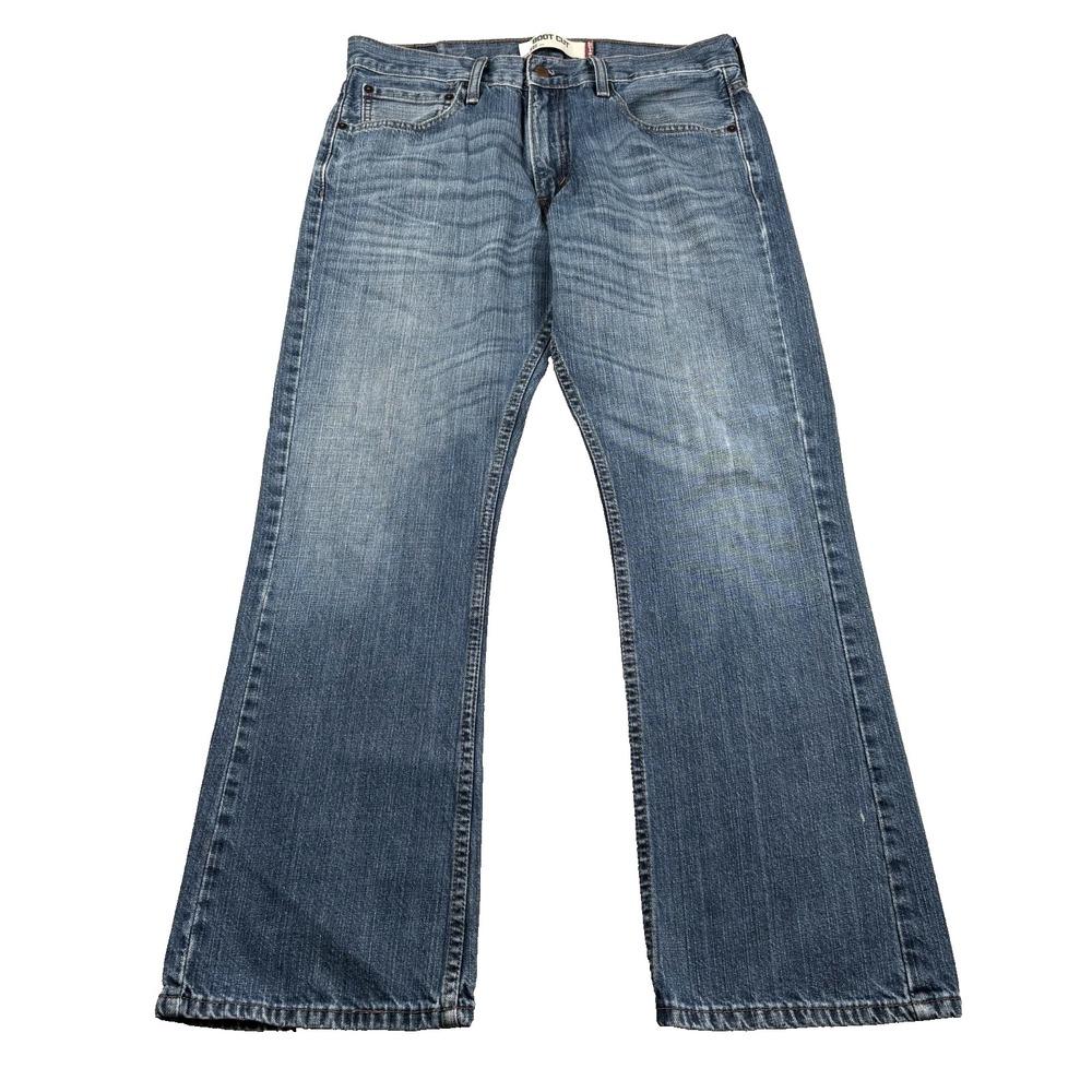 Levi's 527 Low Bootcut Jeans Men's 34x30 Blue Western Cowboy Rodeo Workwear 2011